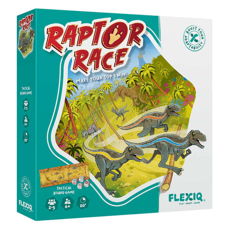 Flexiq Raptor Racing taktisches Brettspiel