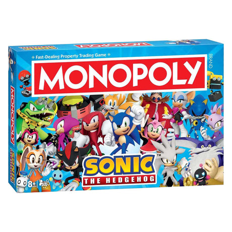 Winning Moves Monopoly – Brettspiel – Sonic – Englisch