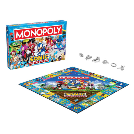 Winning Moves Monopoly – Brettspiel – Sonic – Englisch