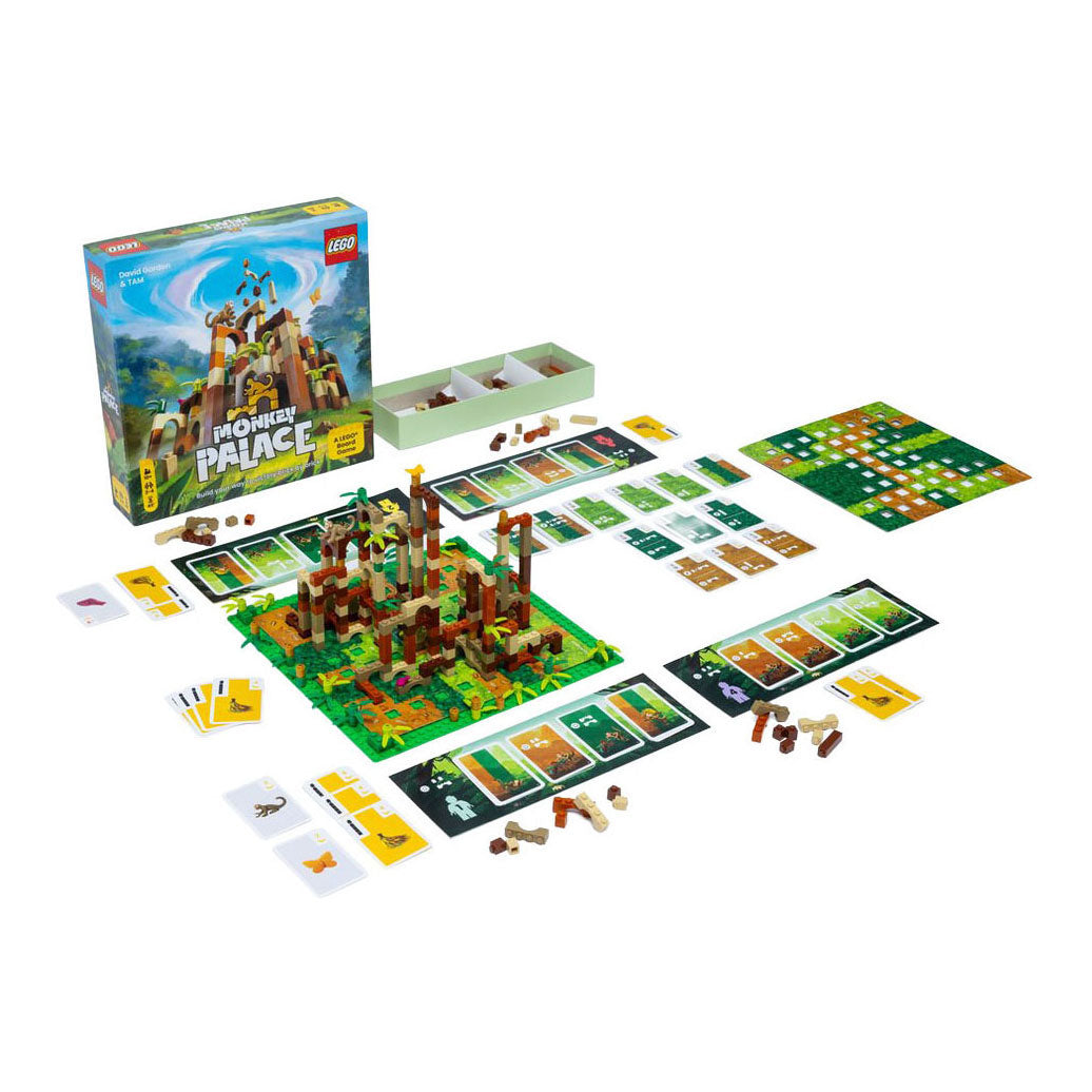 Lego-Affenpalast-Brettspiel