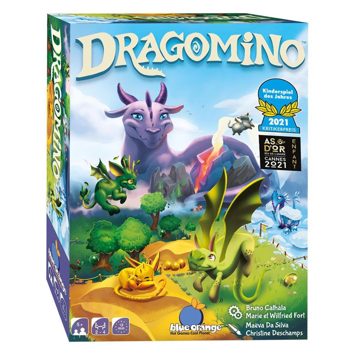 Geronimo-Spiele Dragomino zum Kinderspiel