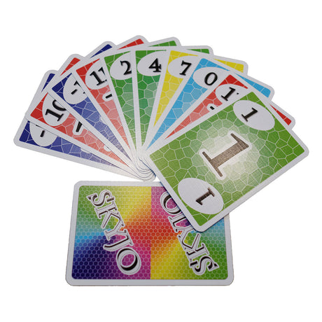Geronimo Games Skyjo Kartenspiel – Brettspiel – 2–8 Spieler – ab 8 Jahren – Magilano