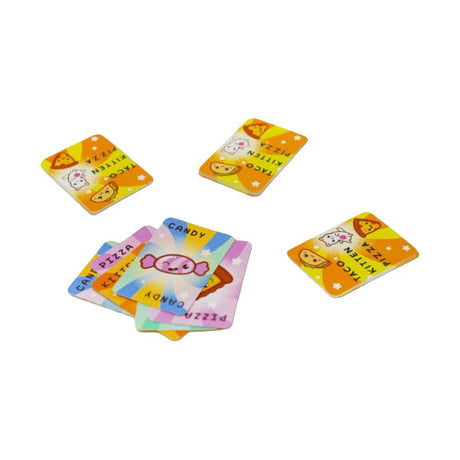 Geronimo games blue orange kaartspel taco kitten pizza