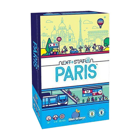 Geronimo games blue orange gezelschapsspel next station paris