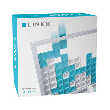 Blau-orange Linkx - Geronimo-Spiele - - Strategiespiel - ab 6 Jahren - 2 Spieler