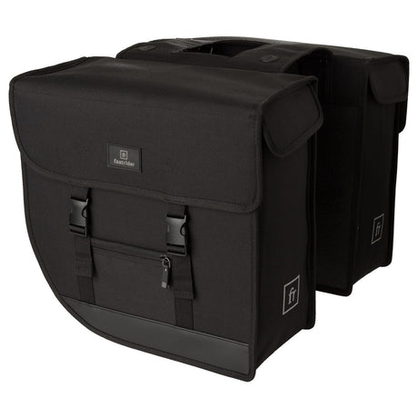 Fastrider hybrid large dubbele fietstas zwart - 35l
