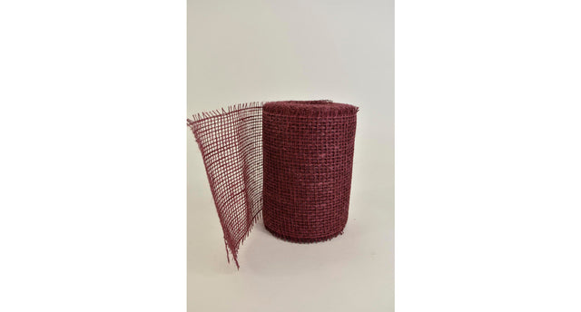 Rol jute 15cm 10mtr raspberry