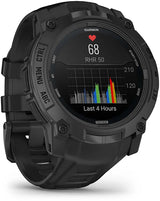 Garmin instinct® 3 Amoled 50 mm Tactical Edition – GPS-Multisport-Smartwatch