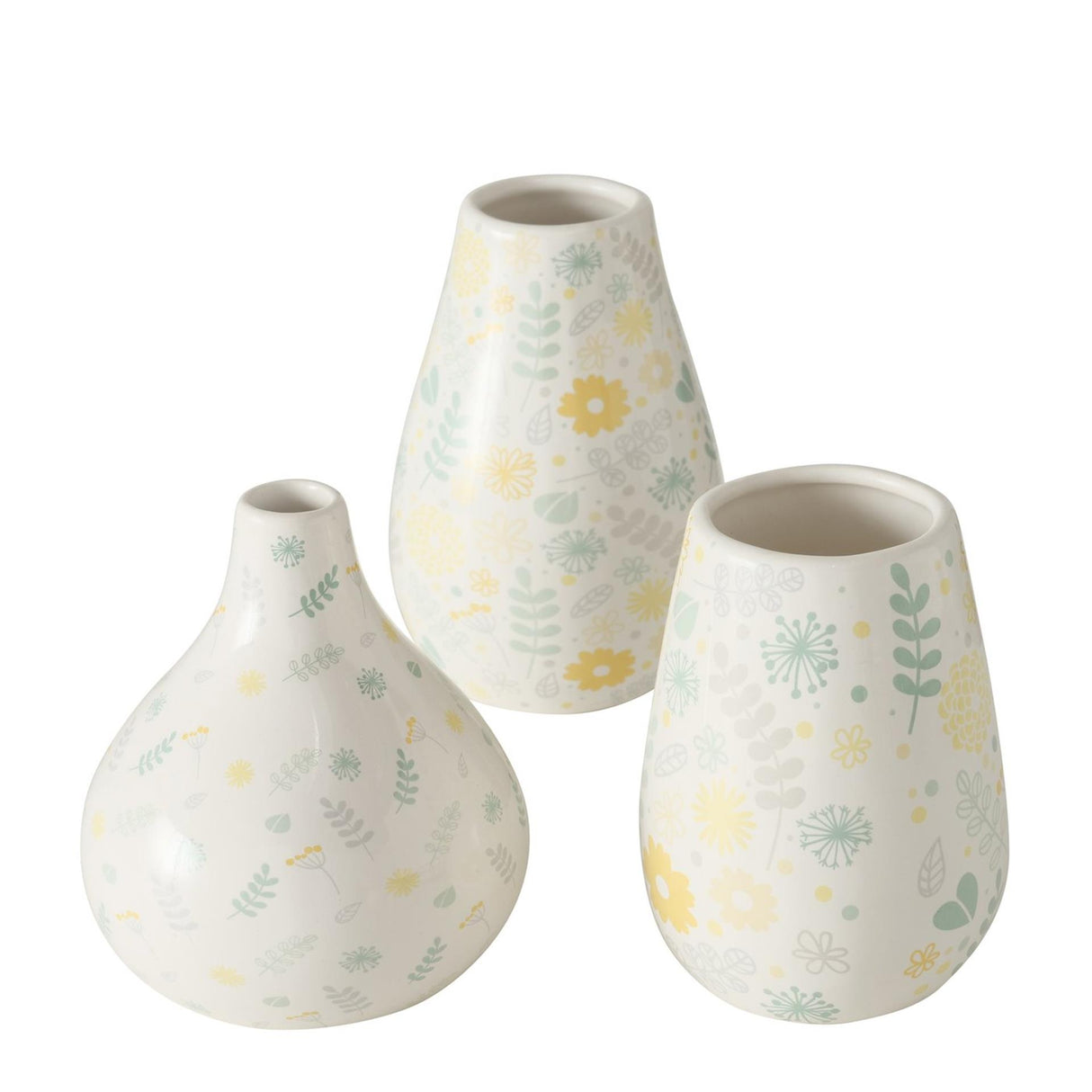 Boltze Home Vase Linga ø8xh14 weiß