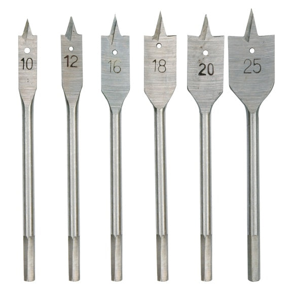 Vorel boorset voor bladboor 6szt. 10-25mm