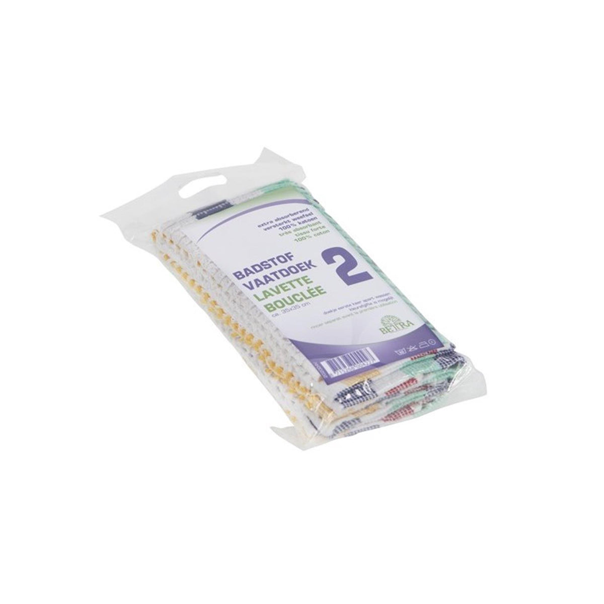 Luva Frottee-Geschirrtuch ca. 35x35 cm 2er-Set