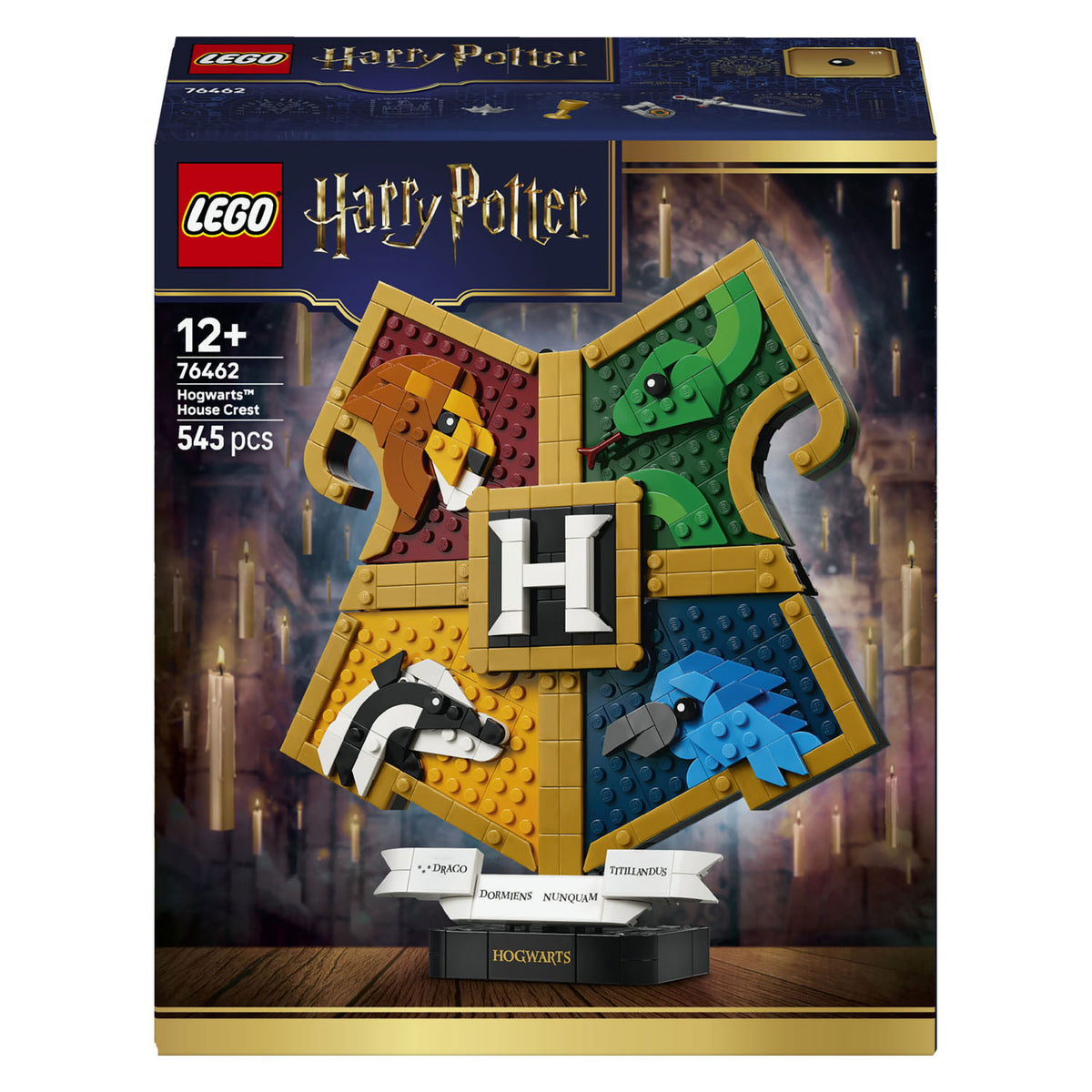 Lego Harry Potter Hogwarts Hauswappen Bauspielzeug für Kinder 76462