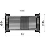Twist Fit Bod Breach Eledes für BB386 Shimano 46 x 86 mm