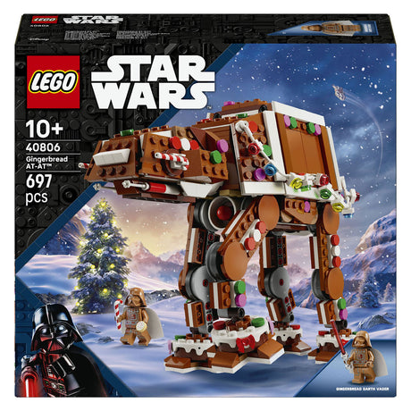 Lego 40806 christmas peperkoek at-at walker.