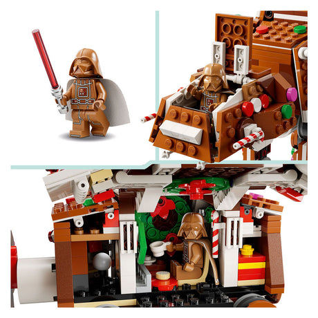 Lego star wars 40806 peperkoek at-at walker.