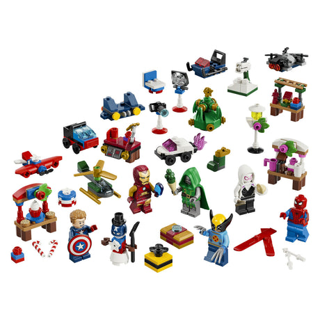 Lego ǀ marvel adventskalender 2026 superheld speelgoed voor kinderen 76340