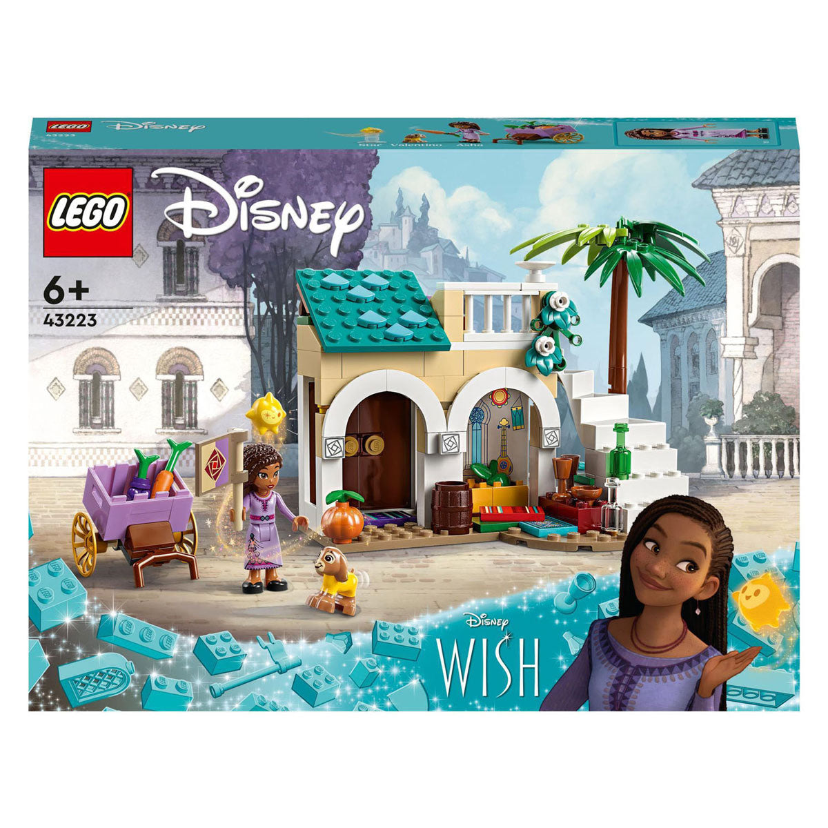 Lego Disney Wish Asha in the City Rosas Puppen Wunschset – 43223