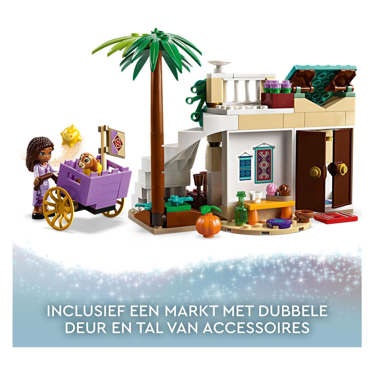 Lego Disney Wish Asha in the City Rosas Puppen Wunschset – 43223