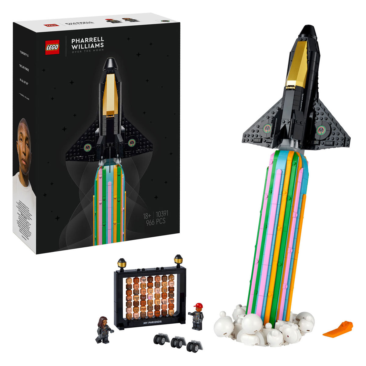 Lego Icons 10391 Zum Mond mit Pharrell Williams