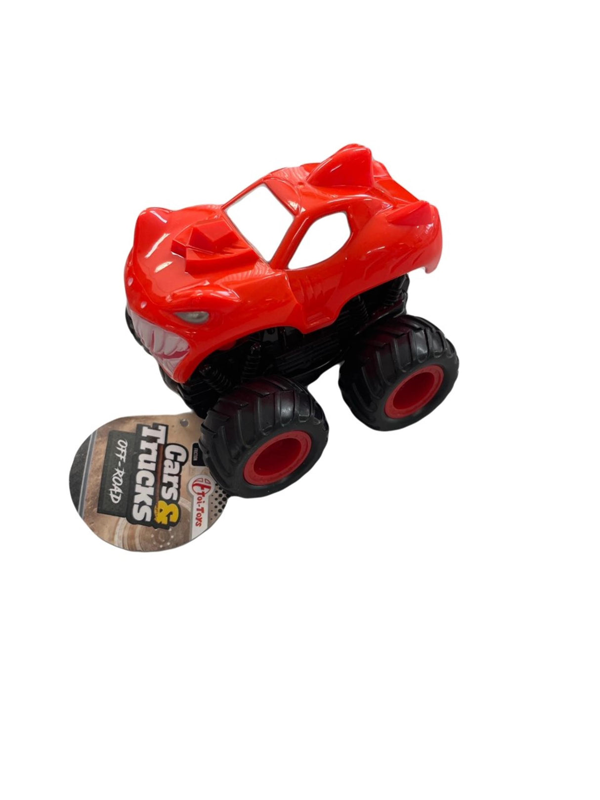 Toi-toys Vehicool Autos Lastwagen Reibungs-Monstertruck mit Zähnen