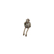 Funny schaap met bungelbeentjes 13cm