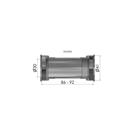 Elvedes Tretlager Sram Dub nur pf bb86 92 41 mm