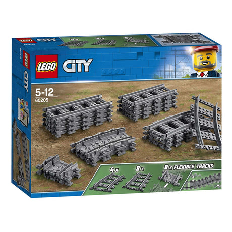 Lego City Bahngleise 60205