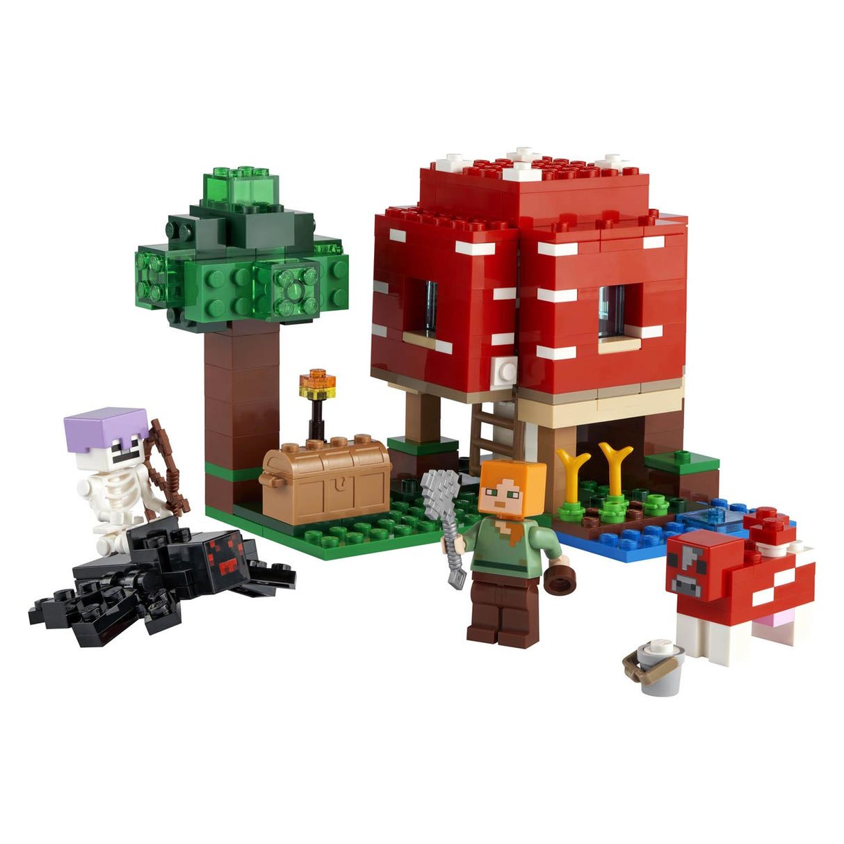 Lego Lego Minecraft 21179 Das Pilzhaus