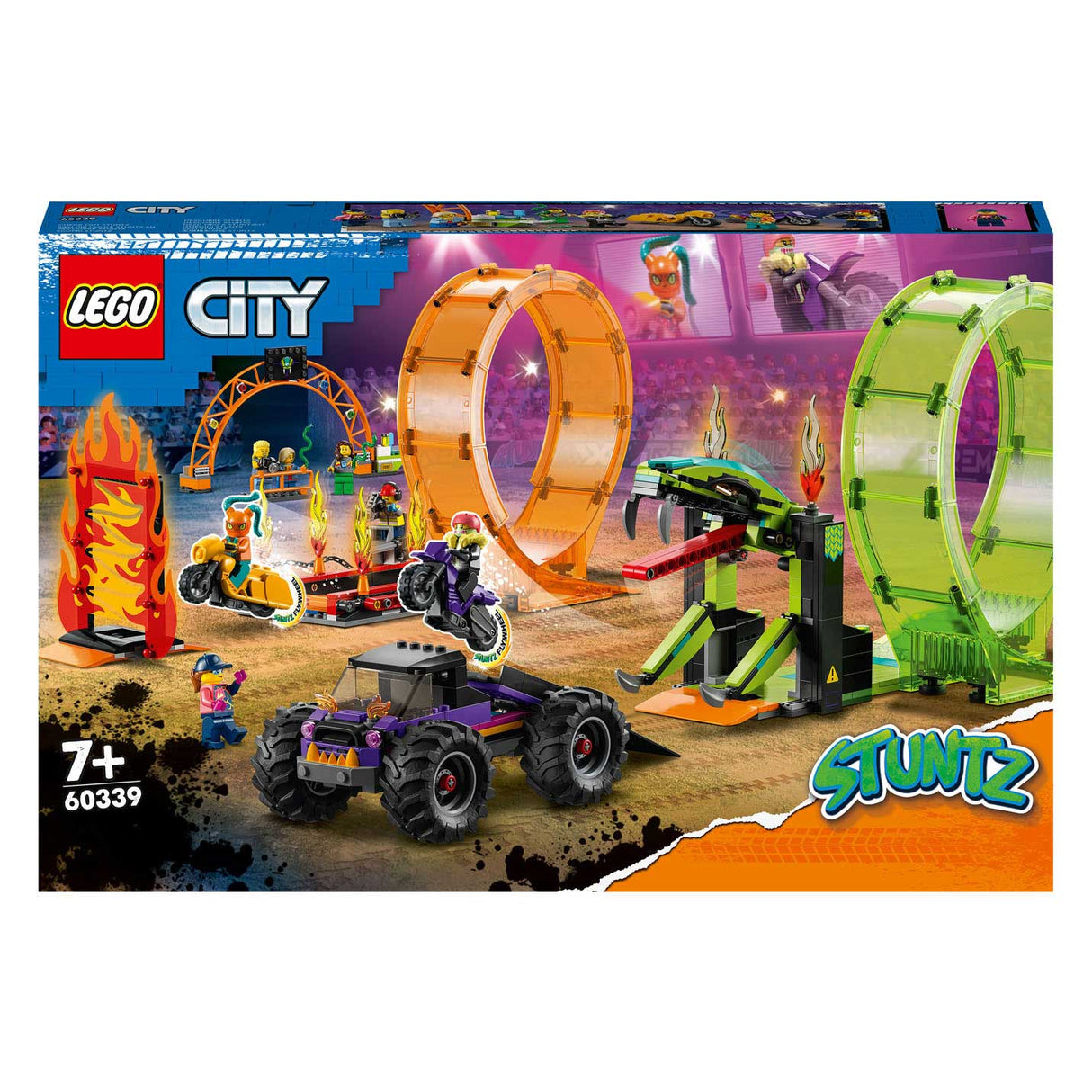 Lego City 60339 Doppelschleife Stunt Arena