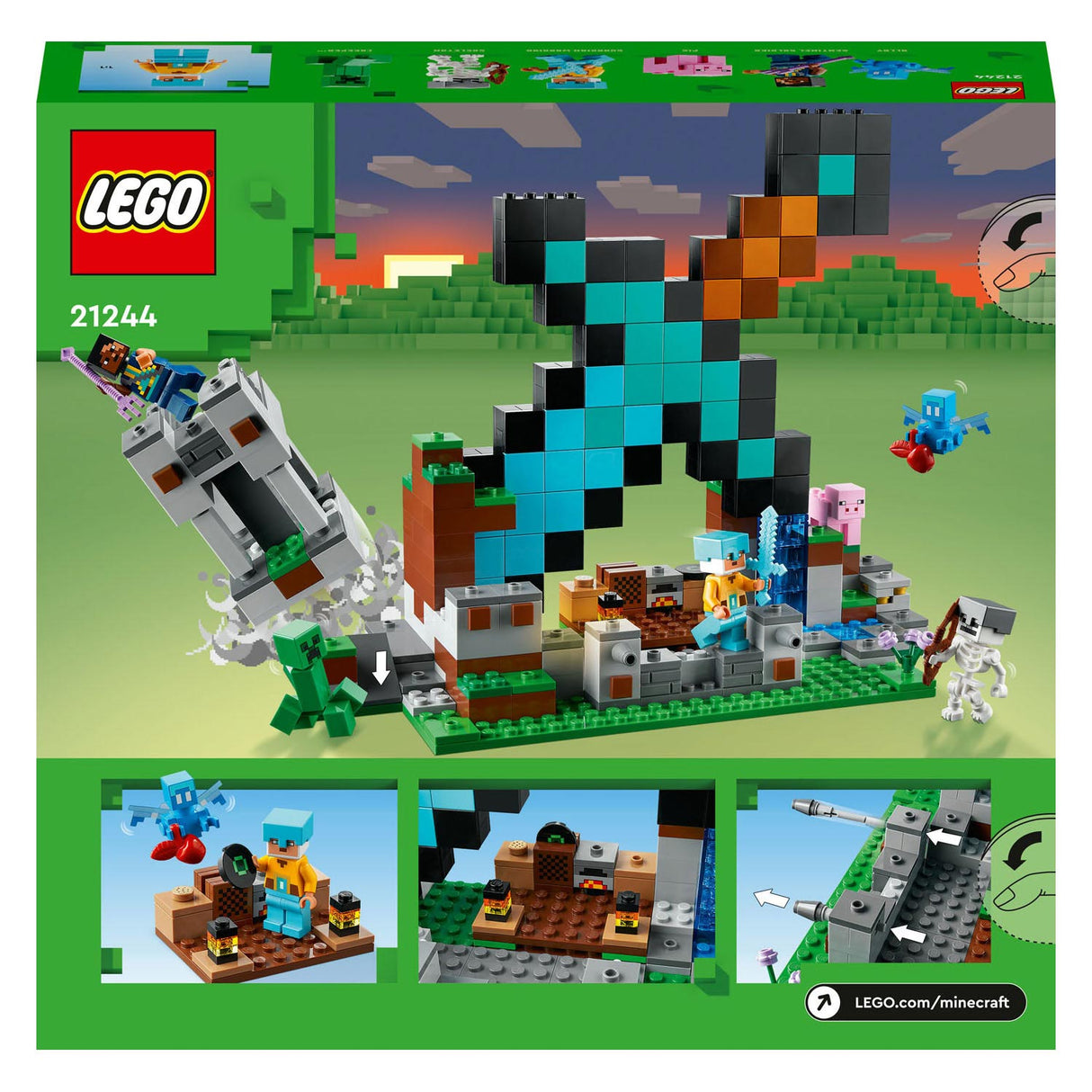 Lego Lego Minecraft 21244 Basisschwert