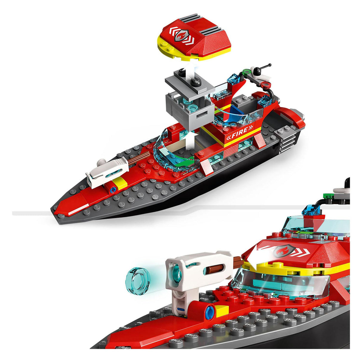 Lego City Feuerrettungsboot 60373