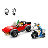 Lego Lego City 60392 Verfolgungsauto auf Polizeimotor