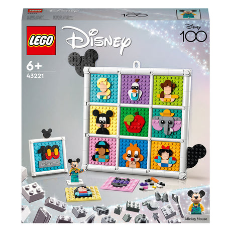 Lego Disney – 100 Jahre Disney-Animationsfiguren, Konstruktionsspielzeug (43221)