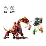 LEGO LEGO NINJAGO 71793 HEATWAVE TRANSFORMING LAVADAK