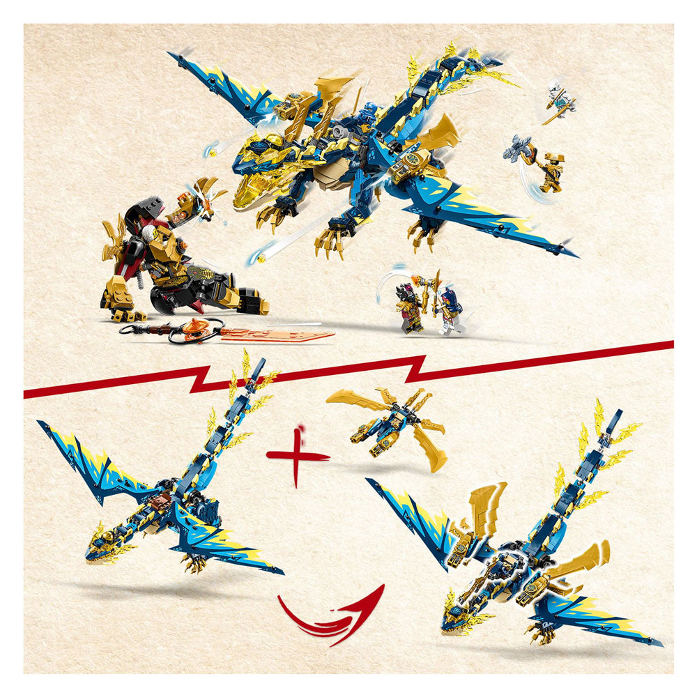 Lego Lego Ninjago 71796 Element Dragon gegen The Mecha der Kaiserin