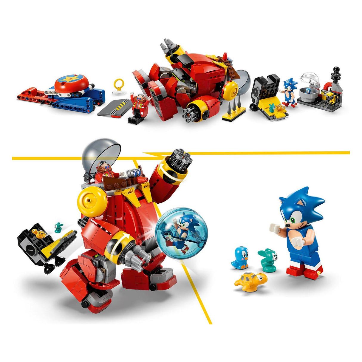 LEGO LEGO 76993 gegen Dr. Eggmans Elleurot