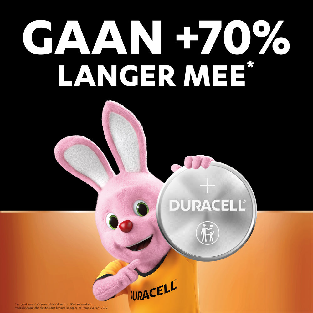 Batterieverkauf Europa b.v. Duracell Batterie CR2025 3V Lithium (2 Stück)