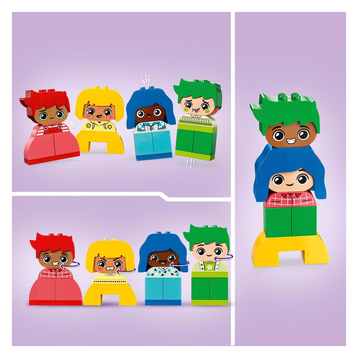 Lego Duplo - Konstruktionsspielzeug Gefühle und Emotionen (10415)