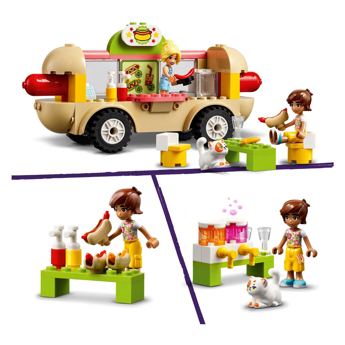 Lego Lego Freunde 42633 Hotdogfoodtruck