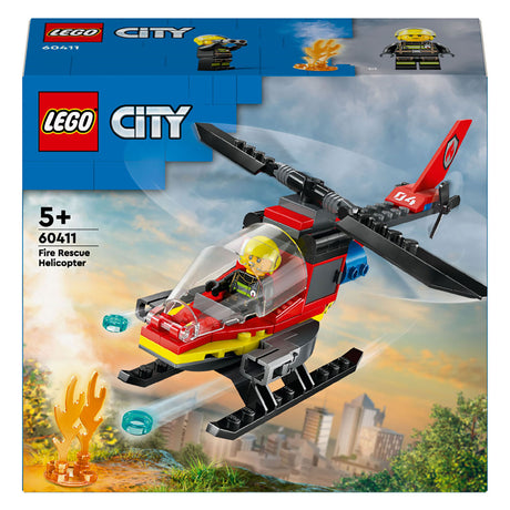 Lego City Feuerwehrhubschrauber – 60411