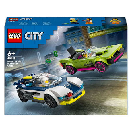Lego Polizeiauto und rasante Verfolgungsjagd – 60415