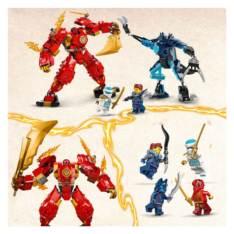 Lego Ninjago 71808 Kais Elementarfeuer-Mech