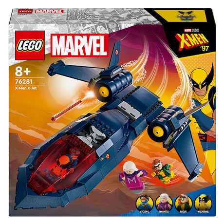 Lego Marvel – X-Men X-Jet Konstruktionsspielzeug (76281)