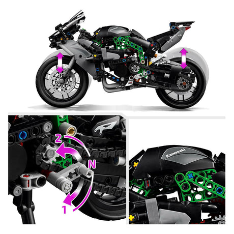 Lego Technic Kawasaki Ninja H2R Motorrad – 42170