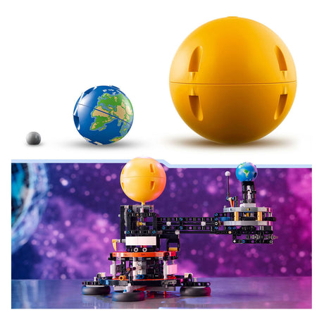 Lego Technic – Bauspielzeug „Erde und Mond in Bewegung“.