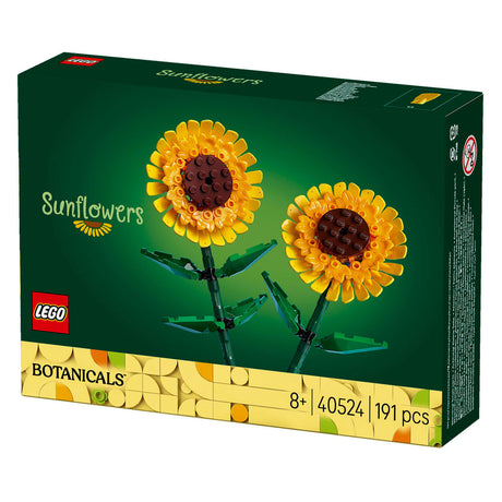 Lego ikonische Sonnenblumen – botanische Sammlung – 40524