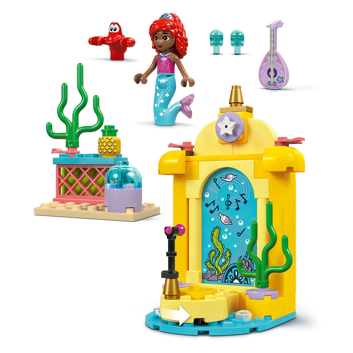 Lego Disney Princess – Bauspielzeug „Arielles Musikbühne“ (43235)