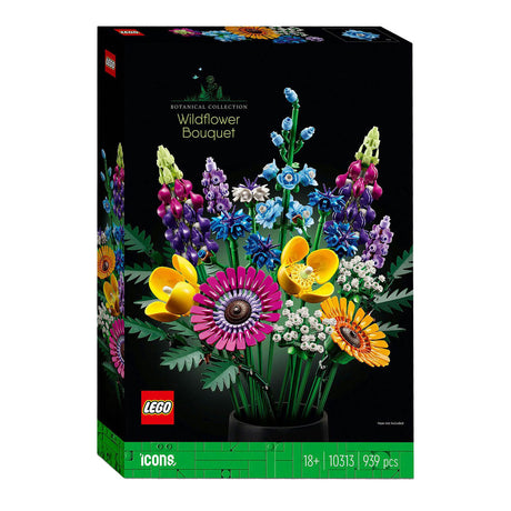 Lego -Ikonen 10313 Bouquet mit wilden Blüten