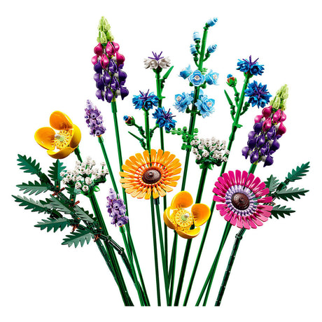 Lego -Ikonen 10313 Bouquet mit wilden Blüten