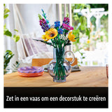 Lego -Ikonen 10313 Bouquet mit wilden Blüten